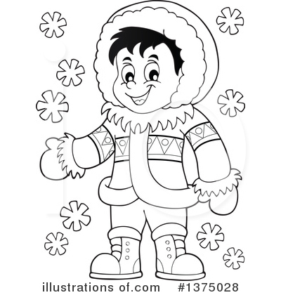 Royalty-Free (RF) Inuit Clipart Illustration by visekart - Stock Sample #1375028