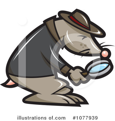 Royalty-Free (RF) Investigator Clipart Illustration by jtoons - Stock Sample #1077939