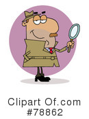 Investigator Clipart #78862 by Hit Toon