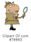 Investigator Clipart #78863 by Hit Toon