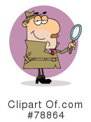 Investigator Clipart #78864 by Hit Toon