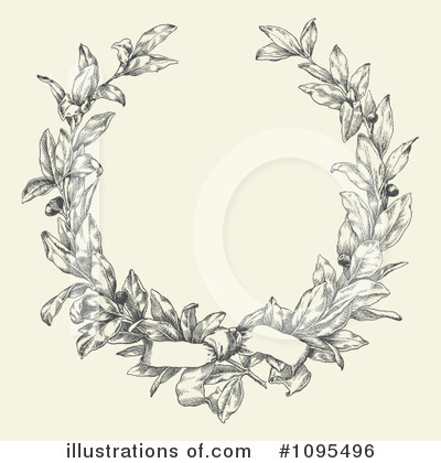 Wreaths Clipart #1095496 by BestVector
