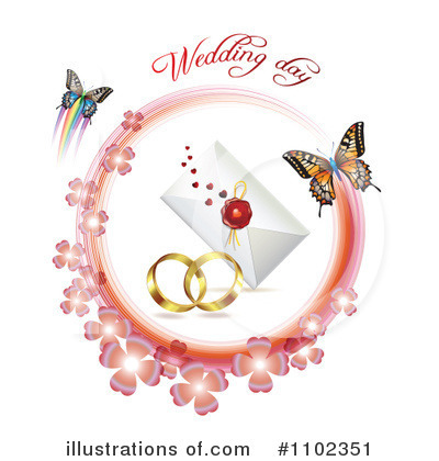 Royalty-Free (RF) Invitation Clipart Illustration by merlinul - Stock Sample #1102351