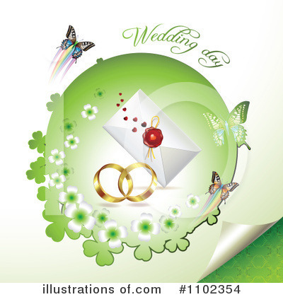 Royalty-Free (RF) Invitation Clipart Illustration by merlinul - Stock Sample #1102354