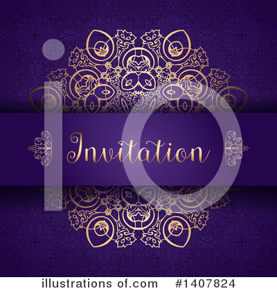 Royalty-Free (RF) Invitation Clipart Illustration by KJ Pargeter - Stock Sample #1407824