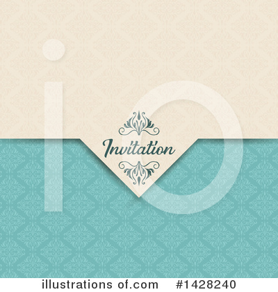 Royalty-Free (RF) Invite Clipart Illustration by KJ Pargeter - Stock Sample #1428240