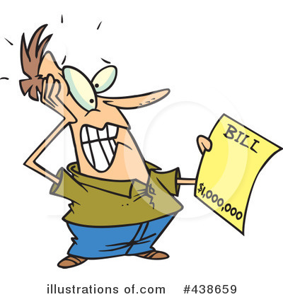 Debt Clipart #438659 by toonaday