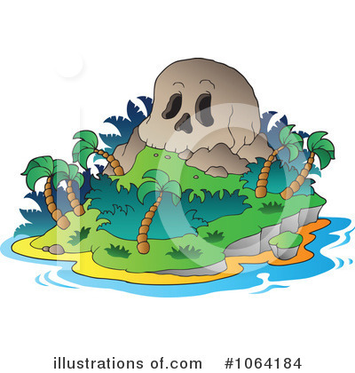 Tropical Island Clipart #1064184 by visekart