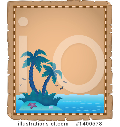 Tropical Island Clipart #1400578 by visekart