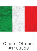 Italian Flag Clipart #1103059 by Andrei Marincas
