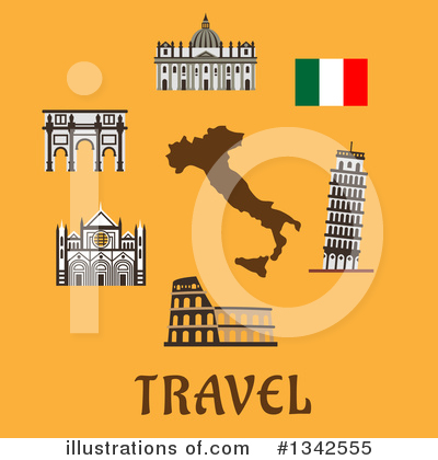 Royalty-Free (RF) Italy Clipart Illustration by Vector Tradition SM - Stock Sample #1342555