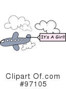 Its A Girl Clipart #97105 by Pams Clipart
