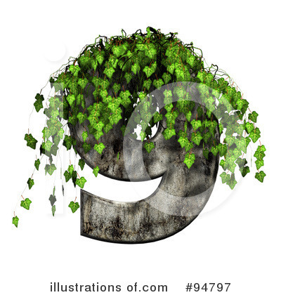 Royalty-Free (RF) Ivy Numbers Clipart Illustration by chrisroll - Stock Sample #94797