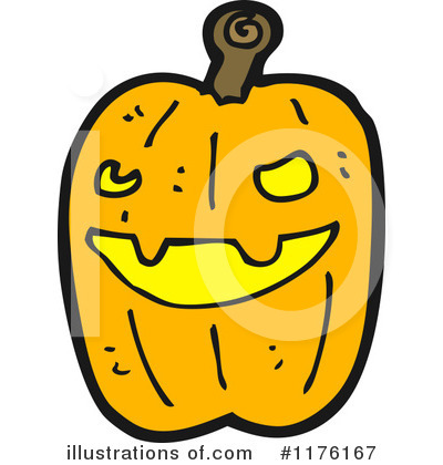 Royalty-Free (RF) Jack O Lantern Clipart Illustration by lineartestpilot - Stock Sample #1176167