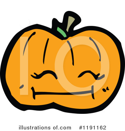 Royalty-Free (RF) Jack-O-Lantern Clipart Illustration by lineartestpilot - Stock Sample #1191162