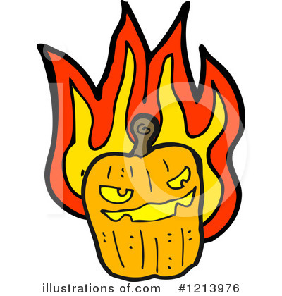 Royalty-Free (RF) Jack-O-Lantern Clipart Illustration by lineartestpilot - Stock Sample #1213976