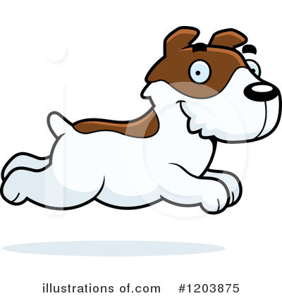 Royalty-Free (RF) Jack Russell Terrier Clipart Illustration by Cory Thoman - Stock Sample #1203875