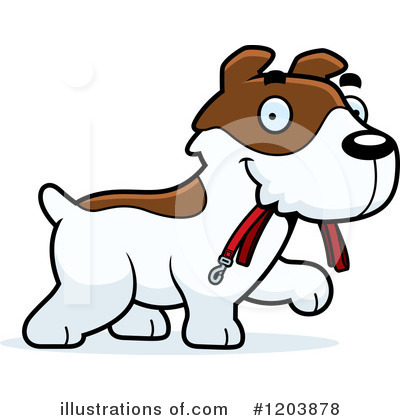 Royalty-Free (RF) Jack Russell Terrier Clipart Illustration by Cory Thoman - Stock Sample #1203878