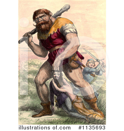 Jack The Giant Killer Clipart #1135693 by Prawny Vintage