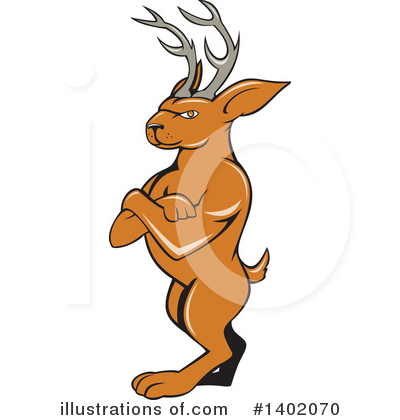 Antelope Clipart #1402070 by patrimonio