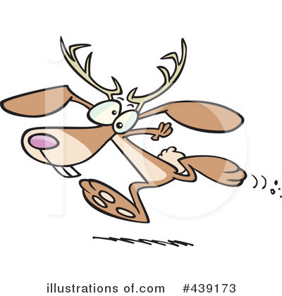 Royalty-Free (RF) Jackalope Clipart Illustration by toonaday - Stock Sample #439173