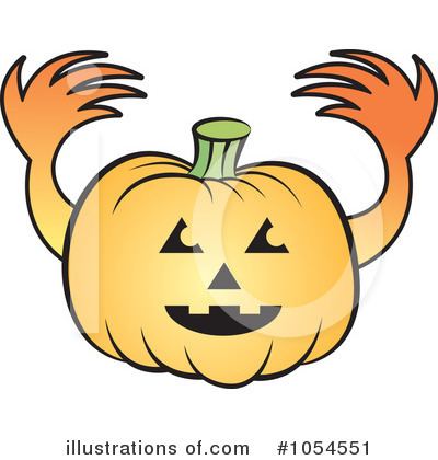 Pumpkins Clipart #1054551 by Lal Perera