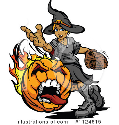 Halloween Clipart #1124615 by Chromaco