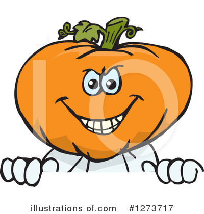 Pumpkin Clipart #1273717 by Dennis Holmes Designs