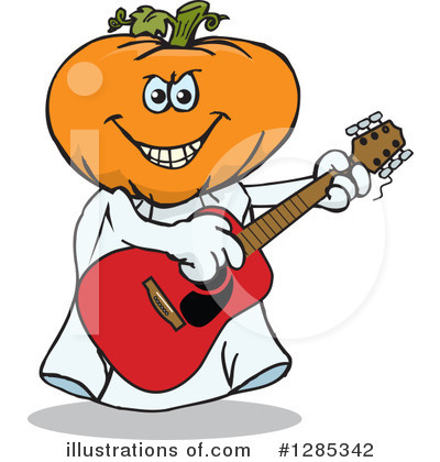 Pumpkin Clipart #1285342 by Dennis Holmes Designs
