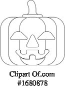 Jackolantern Clipart #1680878 by AtStockIllustration