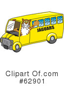 Jaguar Character Clipart #62901 by Mascot Junction