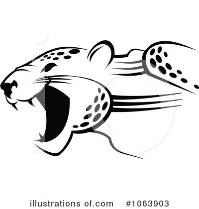 Royalty-Free (RF) Jaguar Clipart Illustration by Vector Tradition SM - Stock Sample #1063903