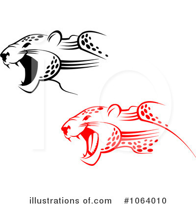 Royalty-Free (RF) Jaguar Clipart Illustration by Vector Tradition SM - Stock Sample #1064010
