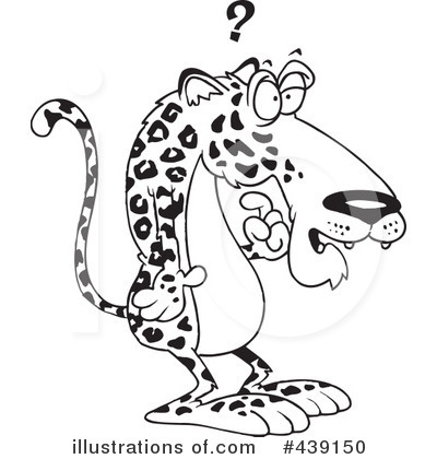 Royalty-Free (RF) Jaguar Clipart Illustration by toonaday - Stock Sample #439150