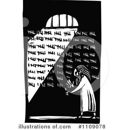 Royalty-Free (RF) Jail Clipart Illustration by xunantunich - Stock Sample #1109078