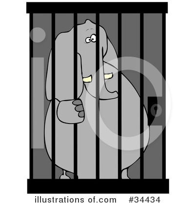 Elephant Clipart #34434 by djart