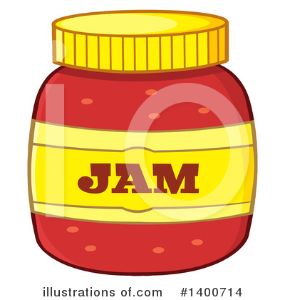 Jam Clipart #1400714 by Hit Toon