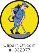 Janitor Clipart #1332077 by patrimonio