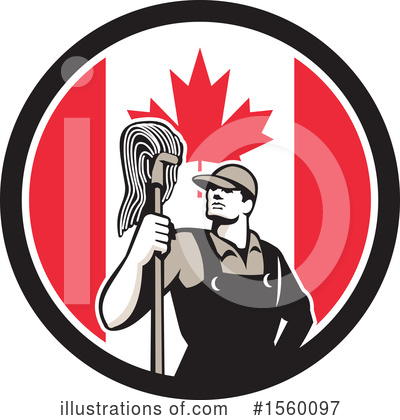 Canadian Flag Clipart #1560097 by patrimonio