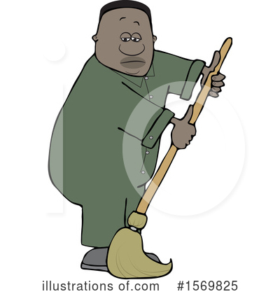 Janitor Clipart #1569825 by djart