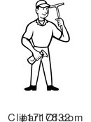 Janitor Clipart #1717832 by patrimonio