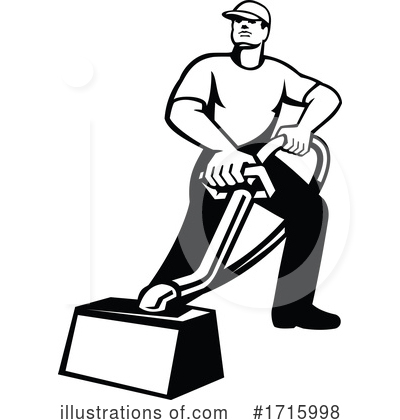 Royalty-Free (RF) Janitorial Clipart Illustration by patrimonio - Stock Sample #1715998