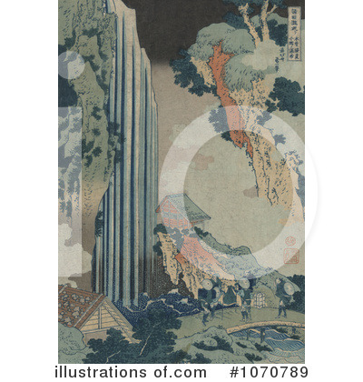 Royalty-Free (RF) Japanese Art Clipart Illustration by JVPD - Stock Sample #1070789