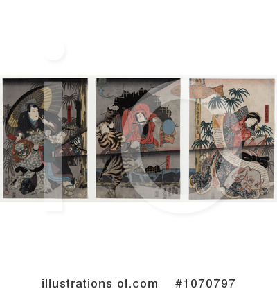 Royalty-Free (RF) Japanese Clipart Illustration by JVPD - Stock Sample #1070797