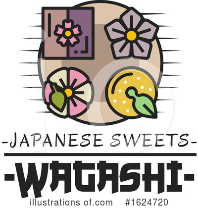 Royalty-Free (RF) Japanese Food Clipart Illustration by Vector Tradition SM - Stock Sample #1624720