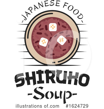 Royalty-Free (RF) Japanese Food Clipart Illustration by Vector Tradition SM - Stock Sample #1624729