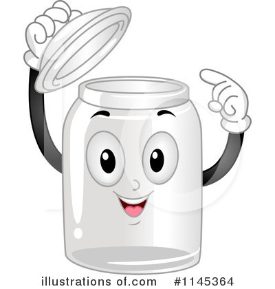 Royalty-Free (RF) Jar Clipart Illustration by BNP Design Studio - Stock Sample #1145364