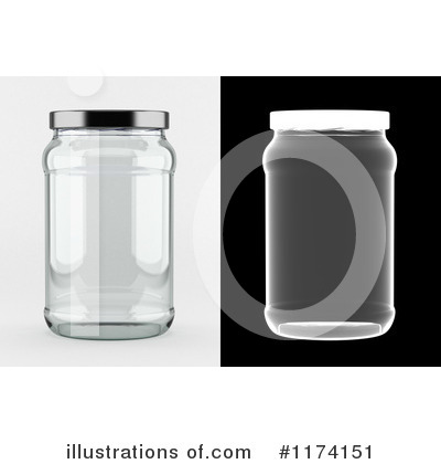 Royalty-Free (RF) Jar Clipart Illustration by stockillustrations - Stock Sample #1174151