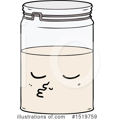 Royalty-Free (RF) Jar Clipart Illustration by lineartestpilot - Stock Sample #1519759