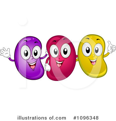 Jelly Beans Clipart #1096348 by BNP Design Studio